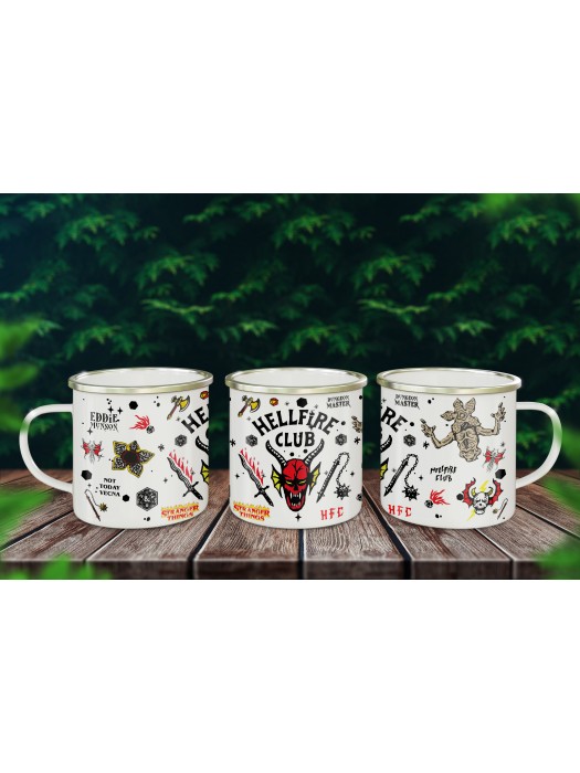 метално канче Stranger Things - Hellfire Club 